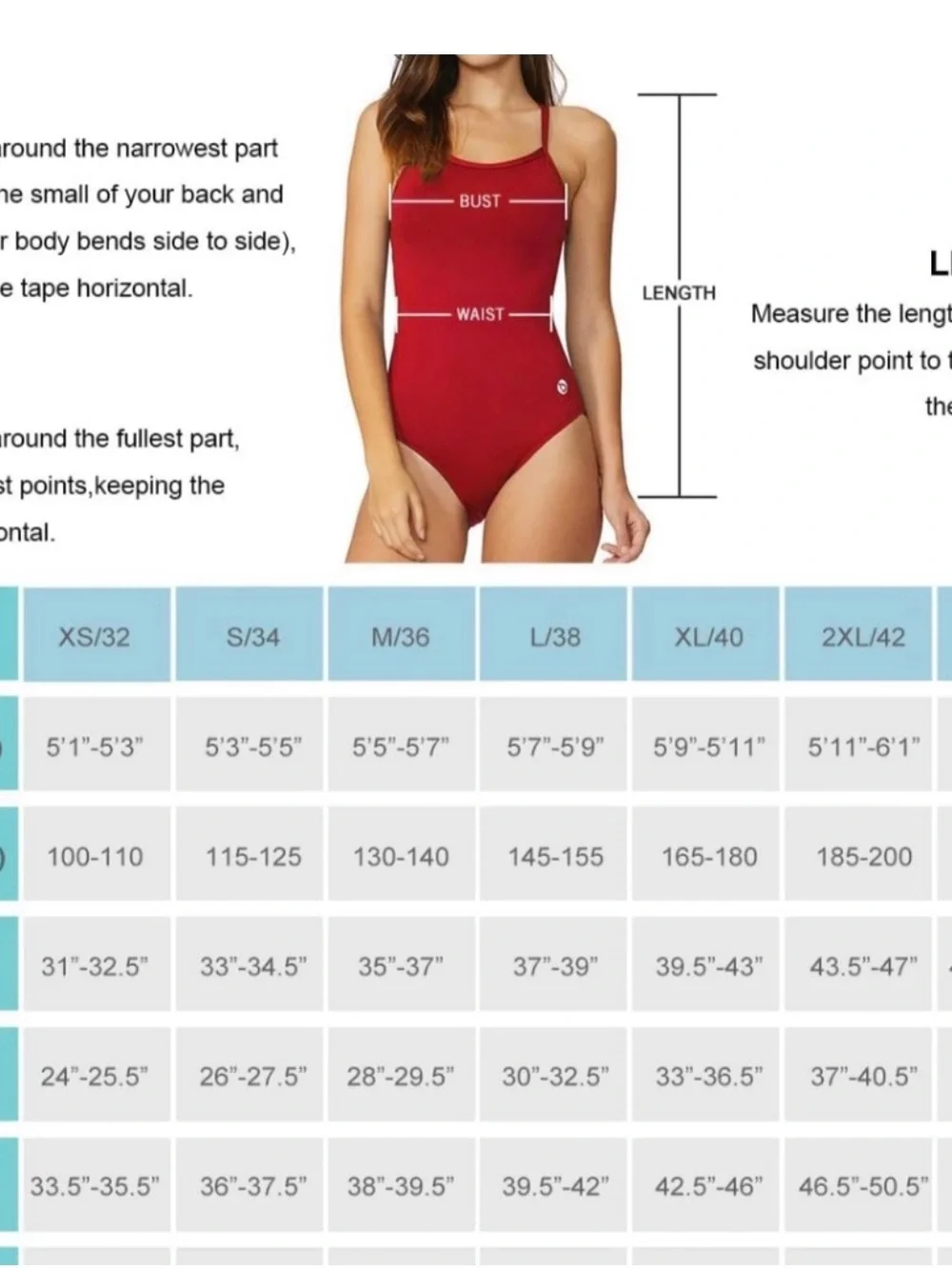 Baleaf Classic Black One-Piece Swimsuit